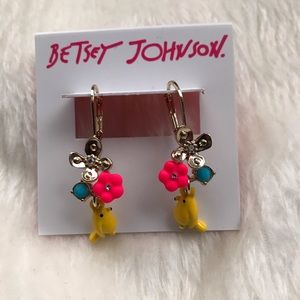 Betsey Johnson bird Earrings